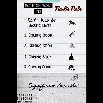 Can't Hold Me by Nastie Nate