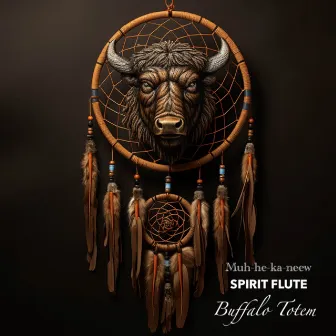 Buffalo Totem by Muh-he-ka-neew