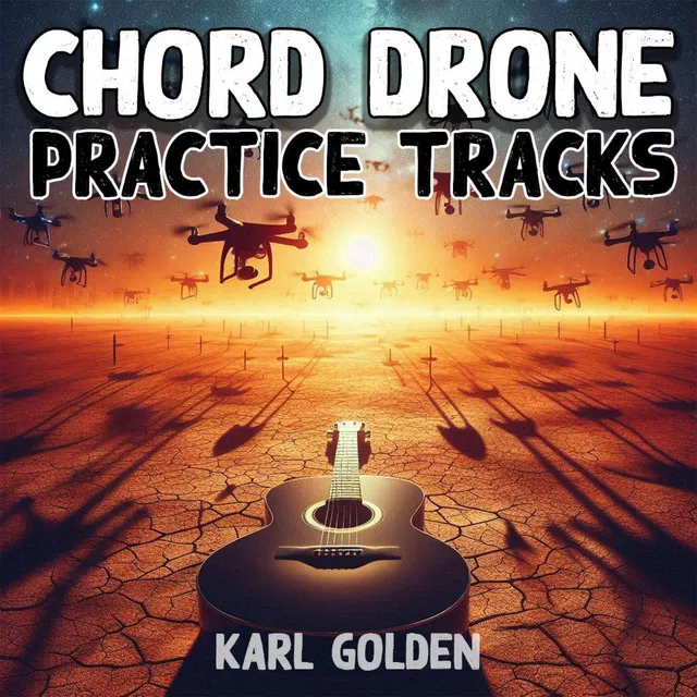 Major 7 Chord Drone for practice (key of D)