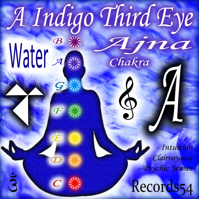 A - Indigo Third Eye Ajna Chakra Water Sound - Bass and Melody Version