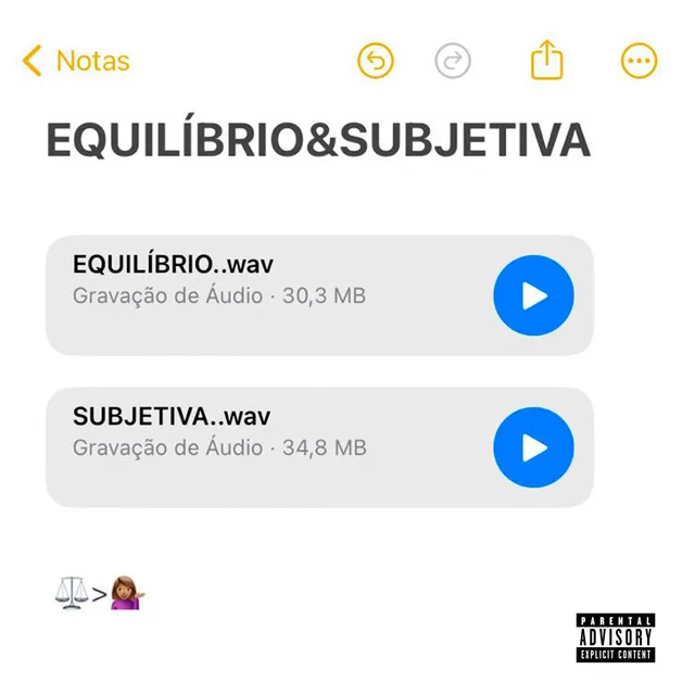 EQUILÍBRIO&SUBJETIVA