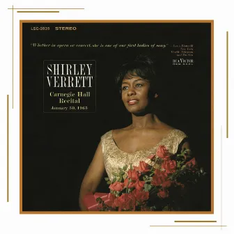 Shirley Verrett at Carnegie Hall, New York City, January 30, 1965 by Shirley Verrett