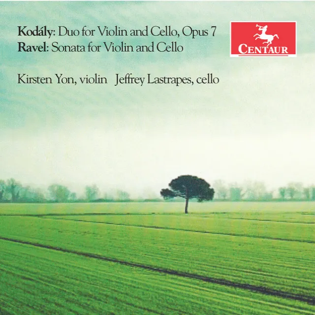 Duo for Violin & Cello in D Minor, Op. 7: I. Allegro serioso, non troppo