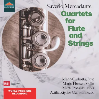 Mercadante: Quartets for Flute & Strings by Mario Carbotta