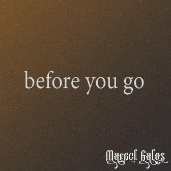 Before You Go by Marcel Galos