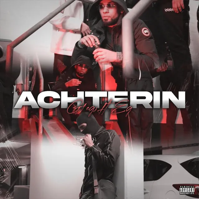 Achterin