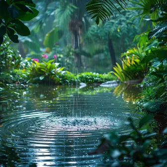 Serenidad De Lluvia Binaural: Patrones Suaves by Relajante de buey de almizcle