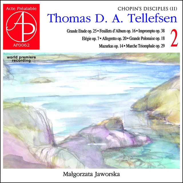 Thomas Tellefsen: Complete Piano Works 2