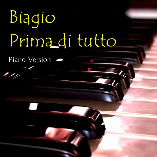 Prima di tutto - Versione al Piano