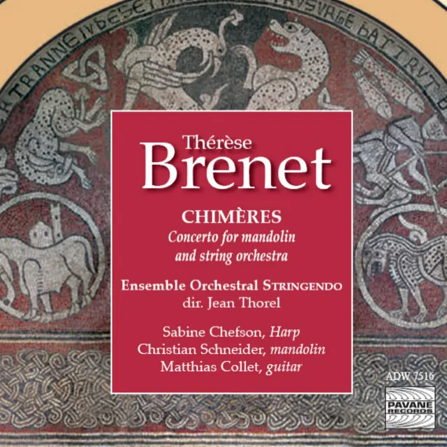 Brenet: Chimères (Concerto for Mandolin and String Orchestra)