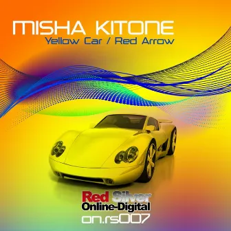 Red Arrow Yellow Car by Misha Kitone