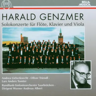 Harald Genzmer: Solokonzerte für Flöte, Klavier und Viola by Andrea Lieberknecht