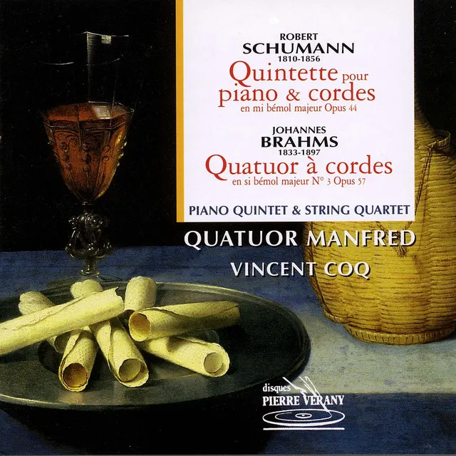 Schumann : Quintette pour piano & cordes, Quatuor à cordes