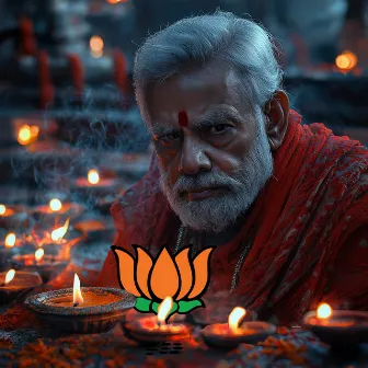 Mahatma Modi Happy Diwali by BJP