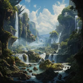 Sueños En Cascada: Serenidad Junto A La Cascada by Vida Sonidos Naturaleza