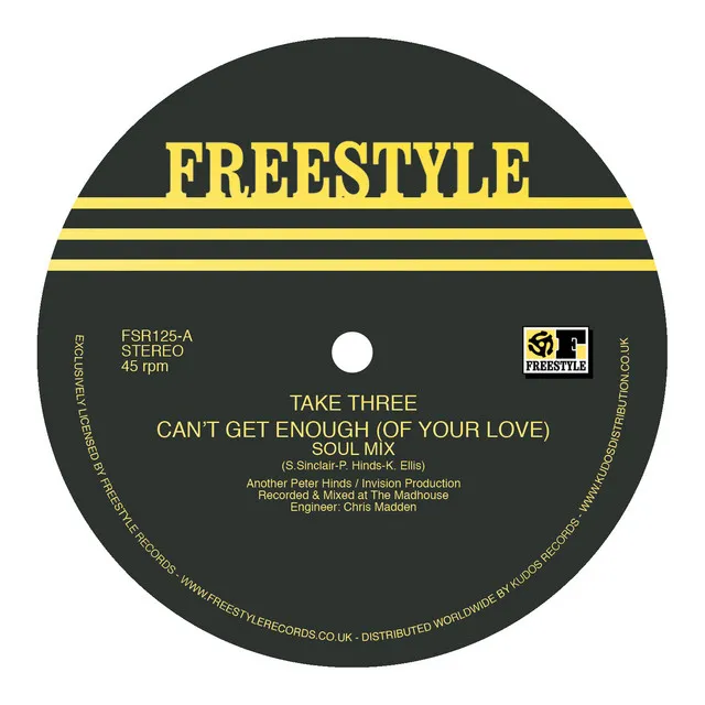 Can't Get Enough (Of Your Love) - Soul Mix