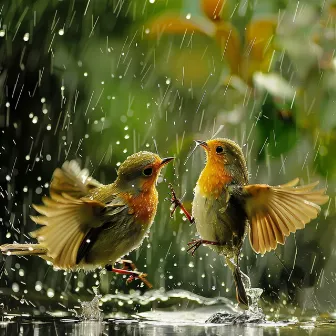 Soothing Binaural Rain with Nature and Birds Ambience by Letter One