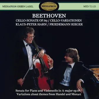 Beethoven: Cello Sonata, Op. 69 & Variations for Piano and Cello by Friedemann Rieger