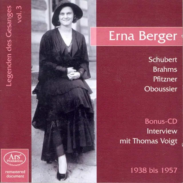 Interview Erna Berger: Uberlebt mit Musik