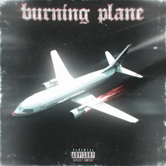 Burning Plane by STRANGE MISTERIO