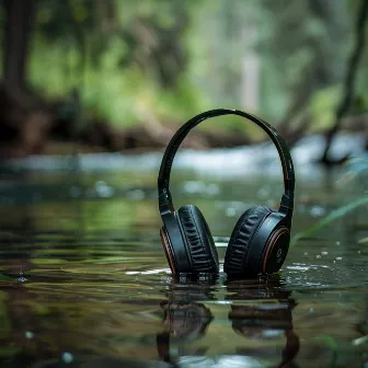 Stream Melody: Pure Water Sounds by Snow and Creeks