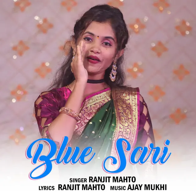 Blue Sari (Jhumar)