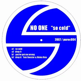 So Cold by No One