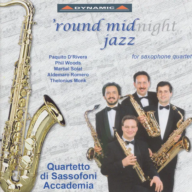 Quartetto Di Sassofoni Accademia: 'Round Mid … Jazz