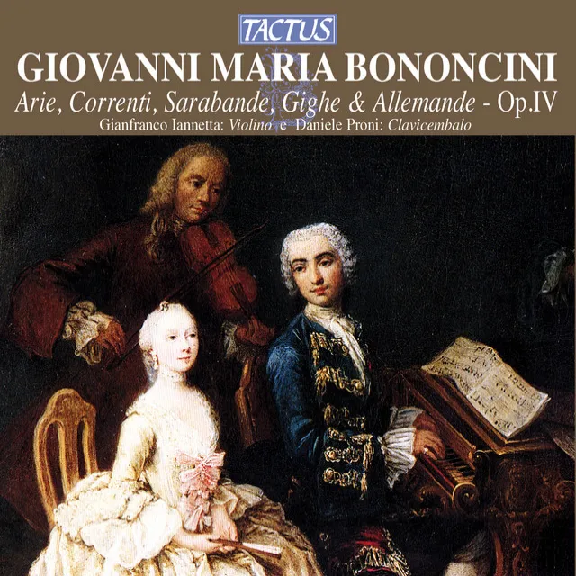 Arie, correnti, sarabande, gighe et alemande, Op. 4: Corrente. La Molza