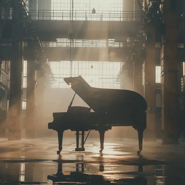 Piano En La Cima De Las Montañas