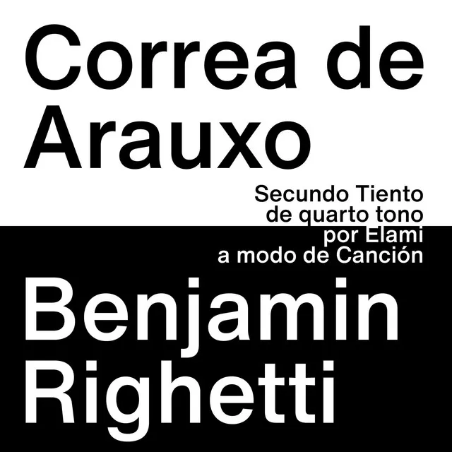 Secundo Tiento de Quarto Tono por Elami, a Modo de Canción