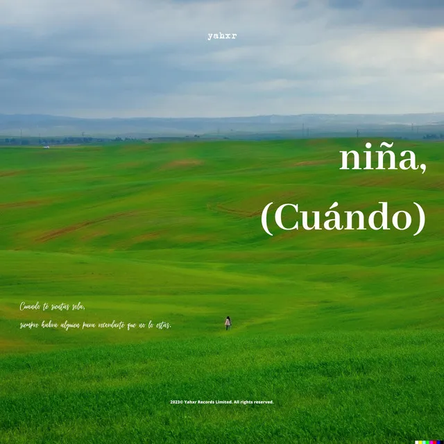 niña, (Cuándo)