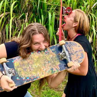 Period (at the skatepark). by Colleen Yost