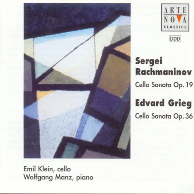 Rachmaninov/Grieg: Cello Sonatas