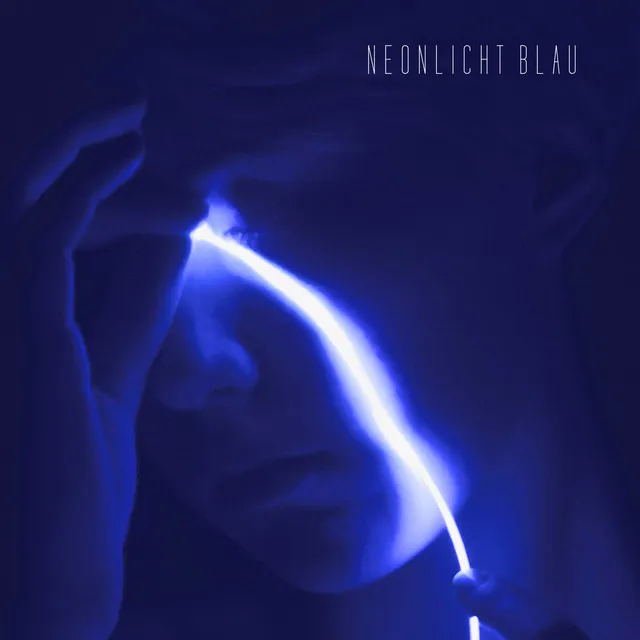 Neonlicht Blau