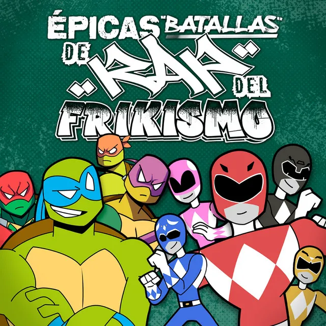 Tortugas Ninja vs Power Rangers