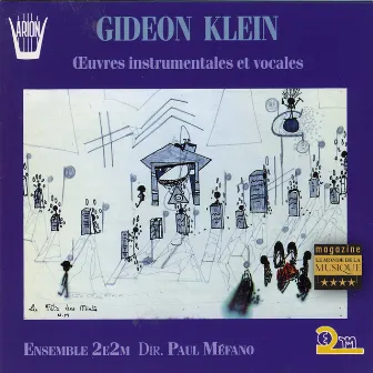 Klein : Oeuvres instrumentales et vocales by Ensemble Vocal Sotto Voce