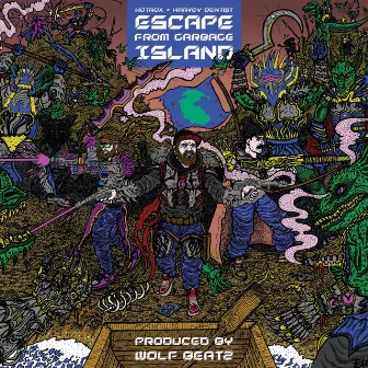 Escape from Garbage Island by Hotrox & Harvey Dentist