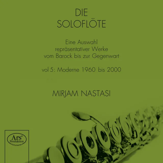 Die Soloflöte, Vol. 5: Moderne 1960 bis 2000