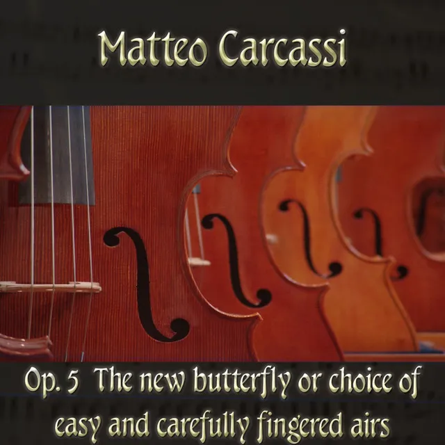 Matteo Carcassi: The New Butterfly, or Choice of Easy and Carefully Fingered Airs, Op. 5 (Midi Version)