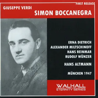 Verdi: Simon Boccanegra (Sung in German) by Hans Altmann