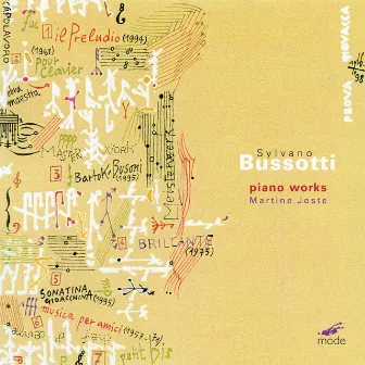 Bussotti: Piano Works by Martine Joste