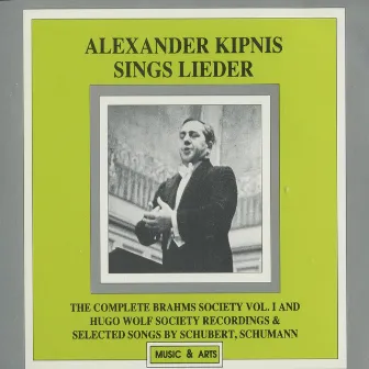 Alexander Kipnis Sings Lieder (1927-1936) by Alexander Kipnis