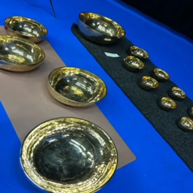 Three Vintage Singing Bowls: A piece of history in sound