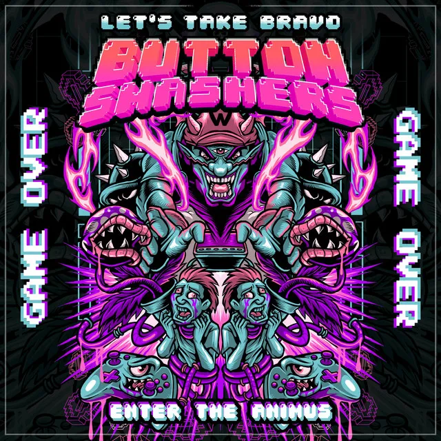 BUTTON SMASHERS - GAME OVER