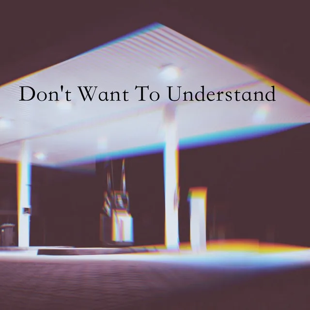 Don't Want To Understand