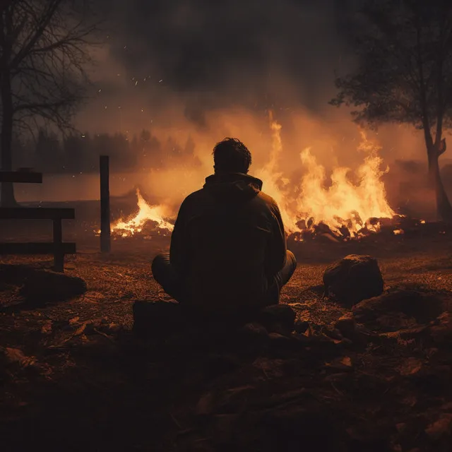 Meditación De Fuego: Sinfonía Mental De Brasas