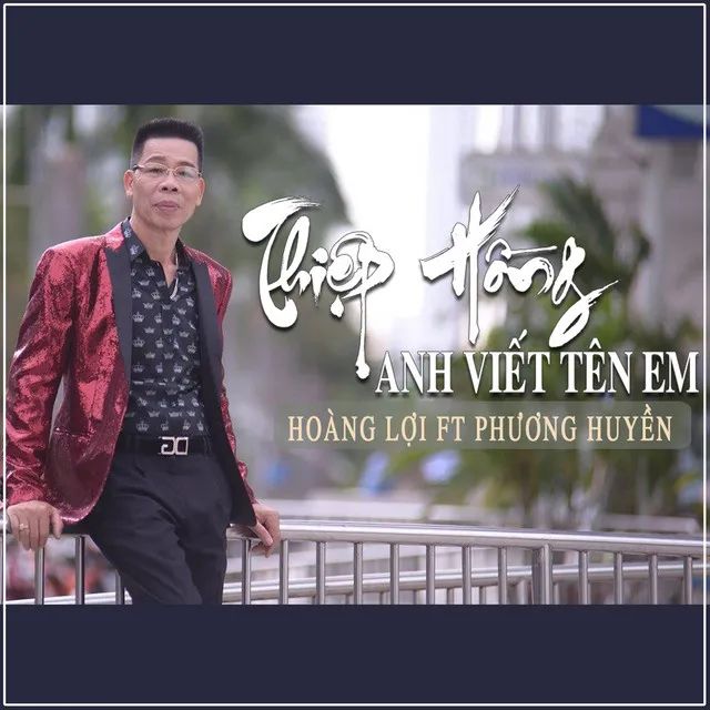 Thiệp Hồng Anh Viết Tên Em