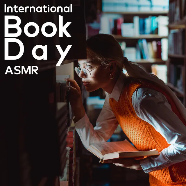 International Book Day ASMR: Reading And Handling Books, Various Sounds From A Library