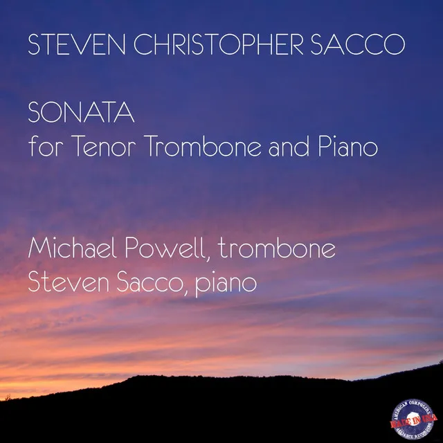 Sonata for Tenor Trombone and Piano